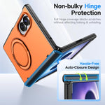 Supporto girevole in metallo custodia ibrida per Galaxy Fold8 Ultra 5G