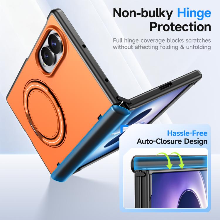 Supporto girevole in metallo custodia ibrida per Galaxy Fold8 Ultra 5G