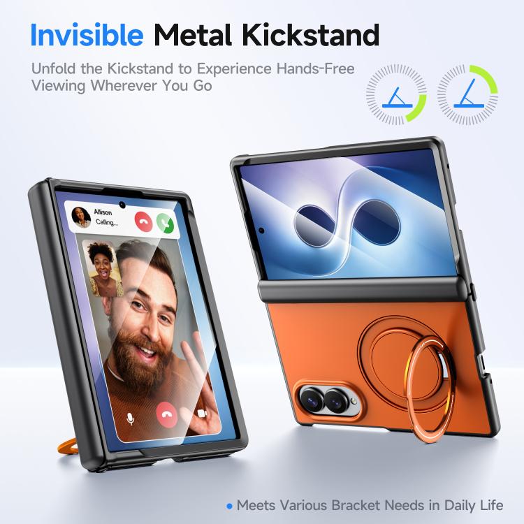 Supporto girevole in metallo custodia ibrida per Galaxy Fold8 Ultra 5G