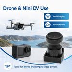 Obiettivo grandangolare M7 14.3mm per mini videocamera OV4689