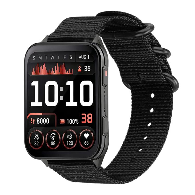 Cinturino per orologio in nylon e tela con fibbia ad anello xDfind, For Garmin Venu X1