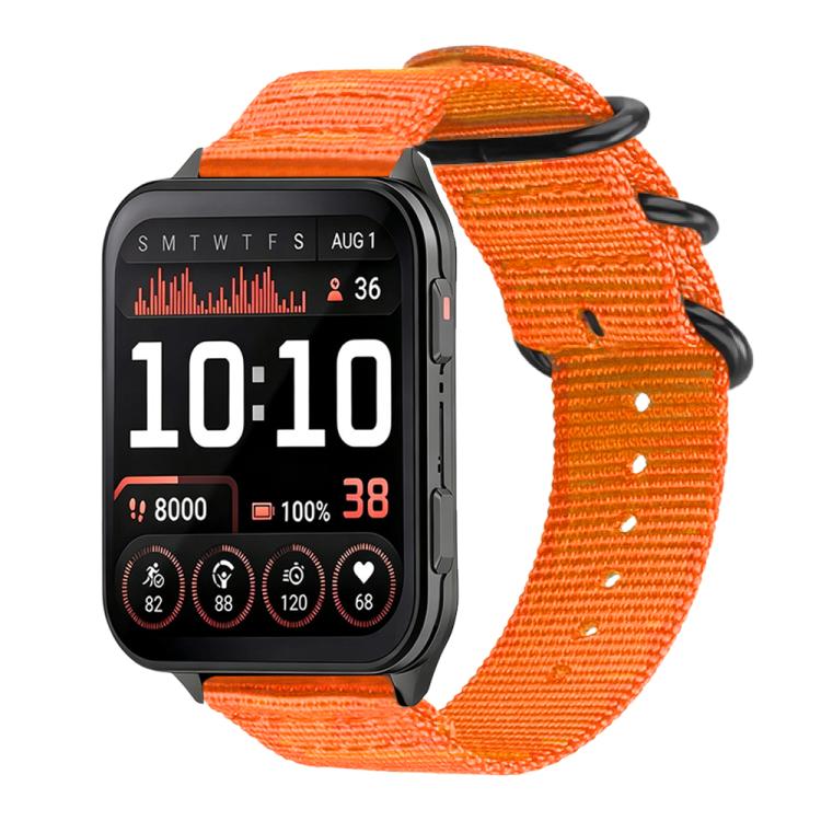 Cinturino per orologio in nylon e tela con fibbia ad anello xDfind, For Garmin Venu X1
