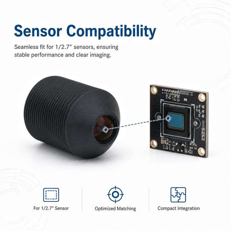 Modulo compatto per fotocamera con obiettivo a cono 6,2 mm M7