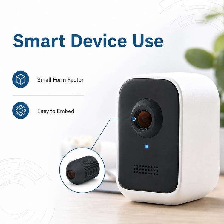 Modulo compatto per fotocamera con obiettivo a cono 6,2 mm M7