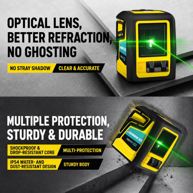 Livella laser portatile ad alta precisione ZHENBING con staffa a L