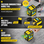 Livella laser portatile ad alta precisione ZHENBING con staffa a L
