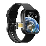 Smartwatch UNIWA I9 PRO con chiamate 4G, schermo IPS da 2,02 pollici, Android 8.1, supporto Wi-Fi e GPS., 2G+16G