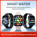 Smartwatch UNIWA I9 PRO con chiamate 4G, schermo IPS da 2,02 pollici, Android 8.1, supporto Wi-Fi e GPS., 2G+16G