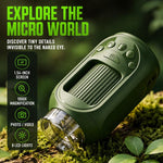 Microscopio digitale portatile per bambini con schermo e ingrandimento 1000x