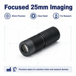 Obiettivo per visione artificiale 25 mm M9 F4.5 per sensori 1/2,5" - immagine 3