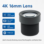 Teleobiettivo 16mm 8MP HD per sensori da 1/1,8 pollici