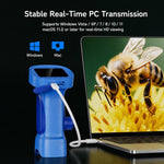 Microscopio digitale portatile per bambini con ingrandimento 1000x e display IPS