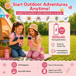 Microscopio digitale portatile 3 in 1 per bambini con lente d'ingrandimento