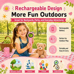 Microscopio digitale portatile 3 in 1 per bambini con lente d'ingrandimento