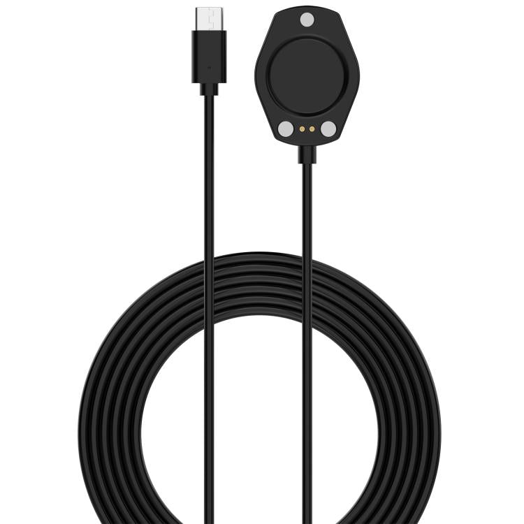 Cavo di ricarica magnetico per orologio Suunto Race 2 / Vertical 2, lunghezza 1 m., Type-C, USB-A