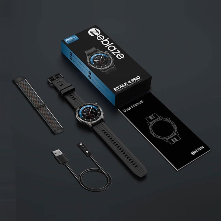 Zeblaze Btalk 4 Pro, smartwatch per fitness e benessere con schermo AMOLED da 1,43 pollici.