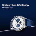 Zeblaze Btalk 4 Pro, smartwatch per fitness e benessere con schermo AMOLED da 1,43 pollici.