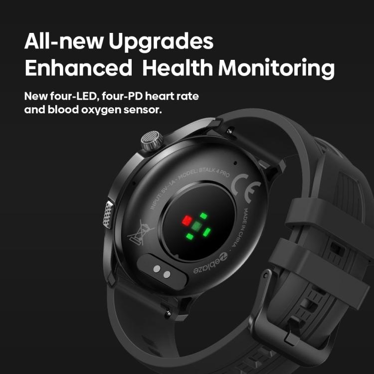 Zeblaze Btalk 4 Pro, smartwatch per fitness e benessere con schermo AMOLED da 1,43 pollici.