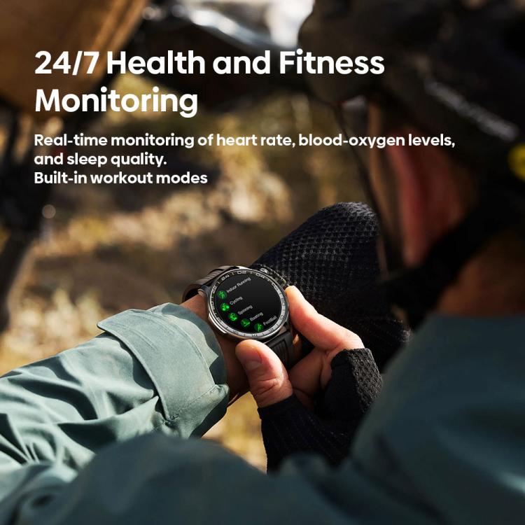 Zeblaze Btalk 4 Pro, smartwatch per fitness e benessere con schermo AMOLED da 1,43 pollici.