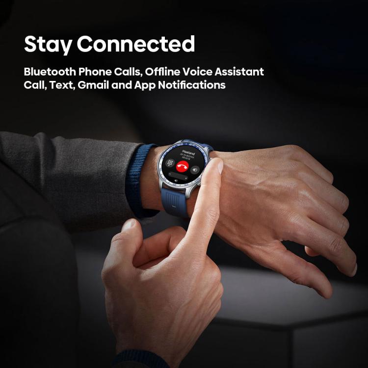 Zeblaze Btalk 4 Pro, smartwatch per fitness e benessere con schermo AMOLED da 1,43 pollici.