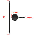 Dock in metallo con porta USB rimovibile e cavo di ricarica magnetico, lunghezza 1 m., Charging Dock Base + Charging Cable
