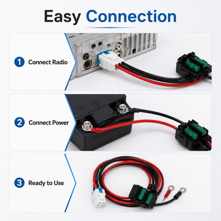 Cavo di alimentazione per radio a onde corte ICOM IC-7600