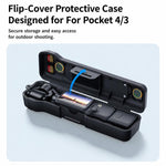 Copertura protettiva antiurto Xasurg con contenitore per filtro., For DJI Osmo Pocket 4 / 3