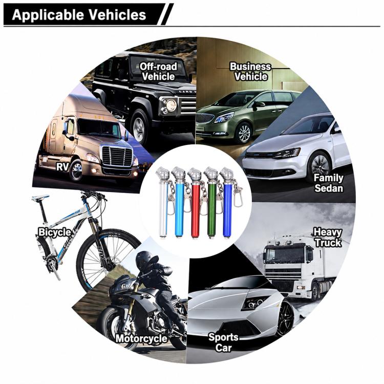 Mini strumento portatile per il monitoraggio della pressione degli pneumatici per auto., 10-50 PSI