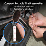 Manometro portatile per pneumatici da 10-100 PSI per auto, strumento di monitoraggio della pressione degli pneumatici, 10-100 PSI