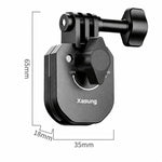 Supporto universale Xasurg per action camera da fissare al parabrezza della moto