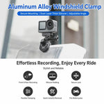 Supporto universale Xasurg per action camera da fissare al parabrezza della moto