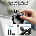 Supporto universale Xasurg per action camera da fissare al parabrezza della moto