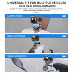 Supporto universale Xasurg per action camera da fissare al parabrezza della moto