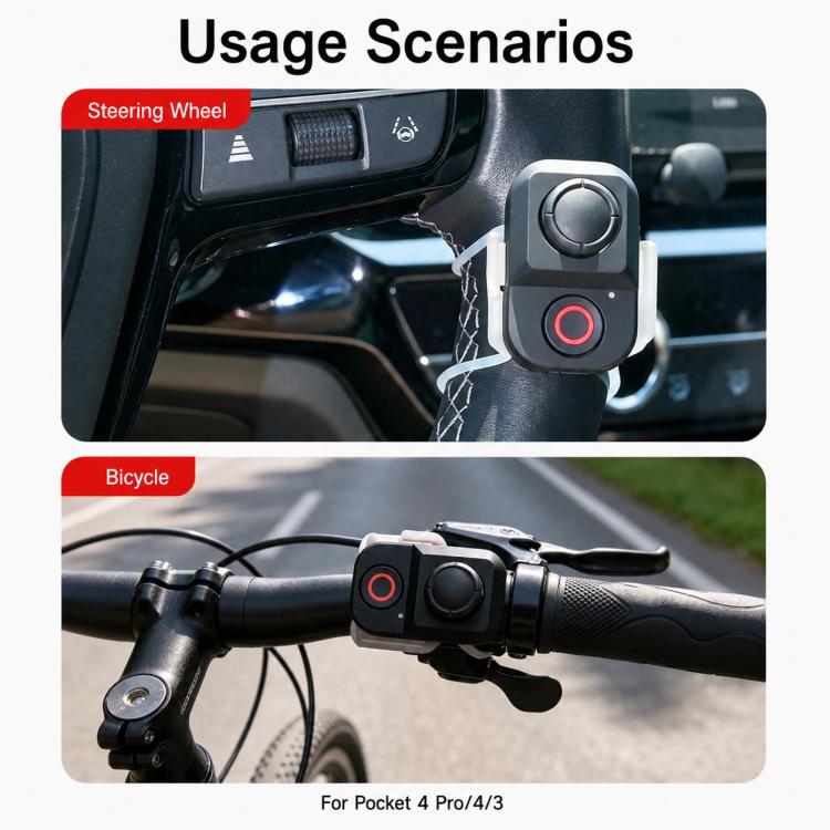 Telecomando wireless Bluetooth per DJI Osmo Pocket 4P / 4 / 3
