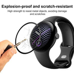 5 pezzi/confezione xDfind Pellicola protettiva per schermo in materiale composito 3D morbido e curvo, For Google Pixel Watch 5 41mm, For Google Pixel Watch 5 45mm