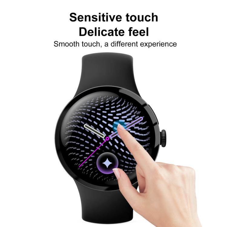 5 pezzi/confezione xDfind Pellicola protettiva per schermo in materiale composito 3D morbido e curvo, For Google Pixel Watch 5 41mm, For Google Pixel Watch 5 45mm