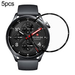 5 pezzi/confezione xDfind Pellicola protettiva per schermo in materiale composito 3D morbido e curvo, For Xiaomi Band 11 Active, For Redmi Watch 6 Active, For Xiaomi Watch S5 46mm