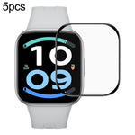 5 pezzi/confezione xDfind Pellicola protettiva per schermo in materiale composito 3D morbido e curvo, For Xiaomi Band 11 Active, For Redmi Watch 6 Active, For Xiaomi Watch S5 46mm