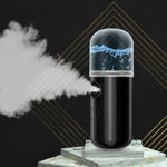 Vaporizzatore facciale portatile a nebulizzazione nano, umidificatore per la bellezza del viso a spruzzo freddo.