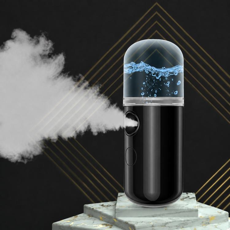 Vaporizzatore facciale portatile a nebulizzazione nano, umidificatore per la bellezza del viso a spruzzo freddo.