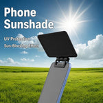Parasole per telefono pieghevole, portatile e antiriflesso, con orientamento multi-angolo., Foldable Phone Sunshade