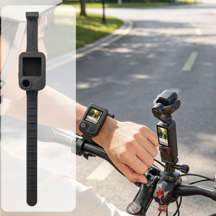 Cinturino multifunzionale in silicone per DJI Osmo Pocket 4P e Mobile 8P