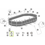 Adattatore per tubo da piscina P6H1419