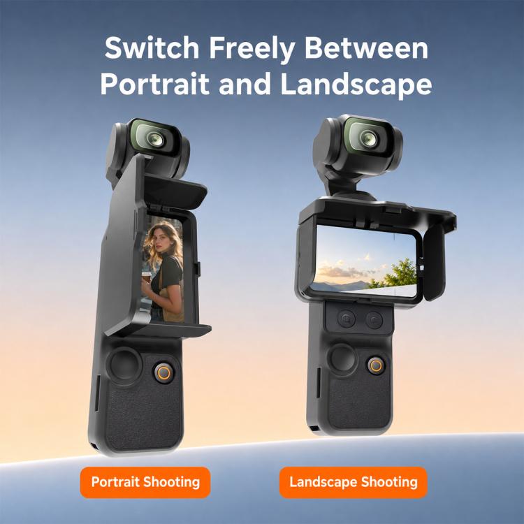 Protezione schermo magnetica pieghevole antiriflesso per DJI Osmo Pocket 4P/4/3