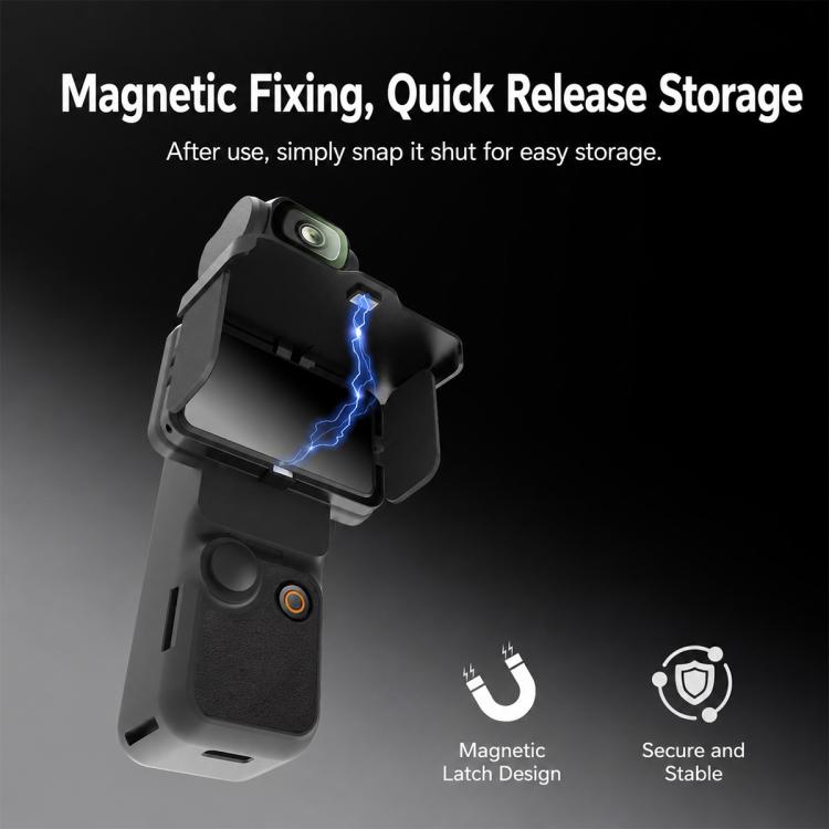 Protezione schermo magnetica pieghevole antiriflesso per DJI Osmo Pocket 4P/4/3
