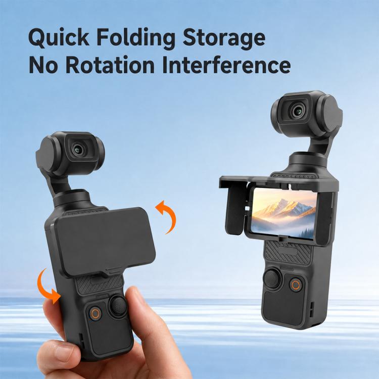 Protezione schermo magnetica pieghevole antiriflesso per DJI Osmo Pocket 4P/4/3
