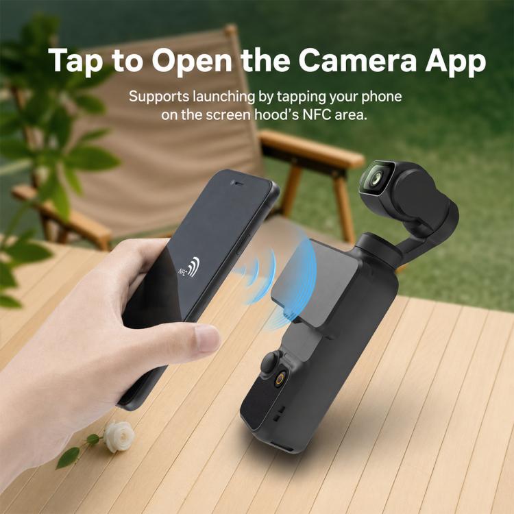 Protezione schermo magnetica pieghevole antiriflesso per DJI Osmo Pocket 4P/4/3