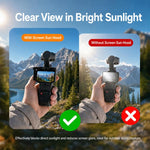Protezione schermo magnetica pieghevole per Insta360 Luna Ultra Pro