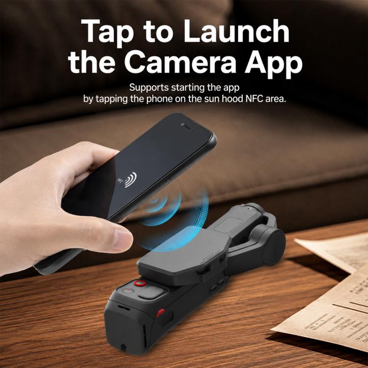Protezione schermo magnetica pieghevole per Insta360 Luna Ultra Pro