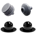 25022E Tappo per foro di ingresso del tubo flessibile per ugello filtro piscina 4 in 1